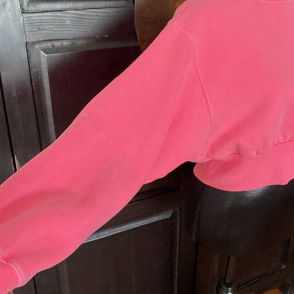 Florescent pink TNA sweat-top - Picture 3 of 4